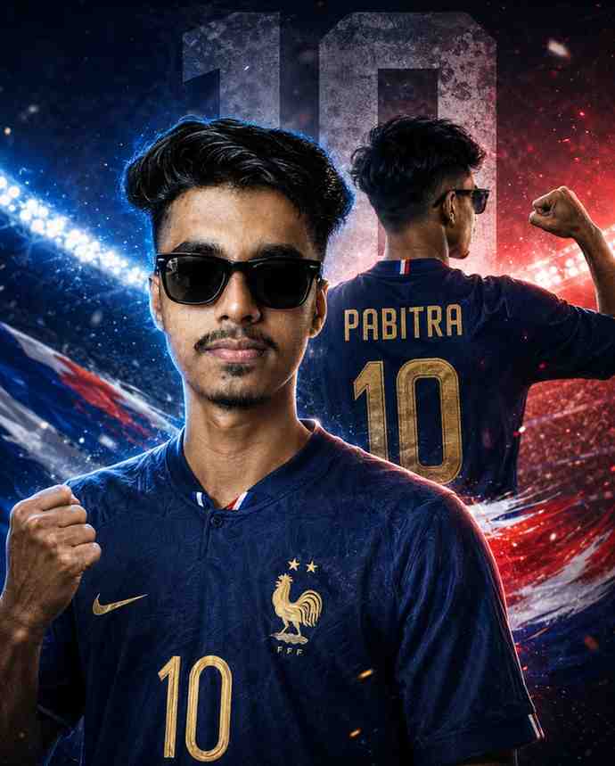France Football Jersey Ai Photo Editing