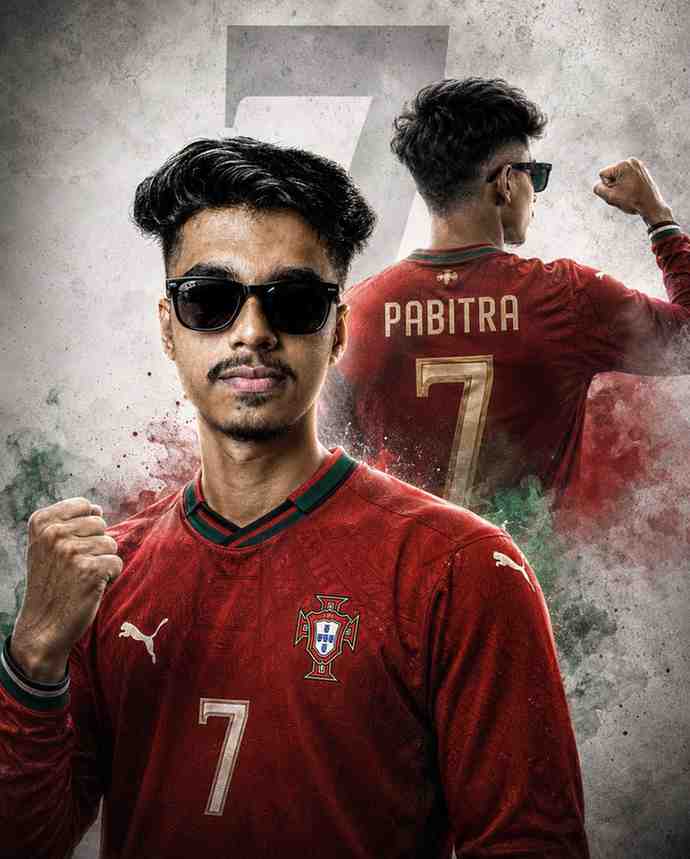 portugal Football Jersey Ai Photo Editing