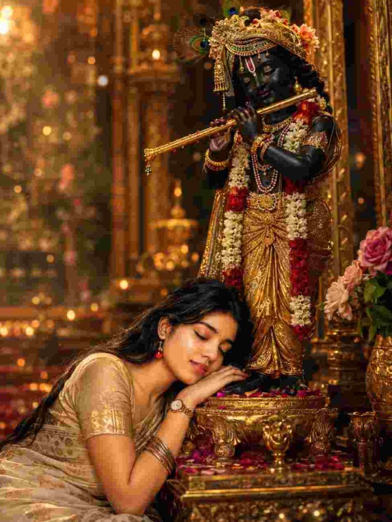 radha rani photo editing prompt