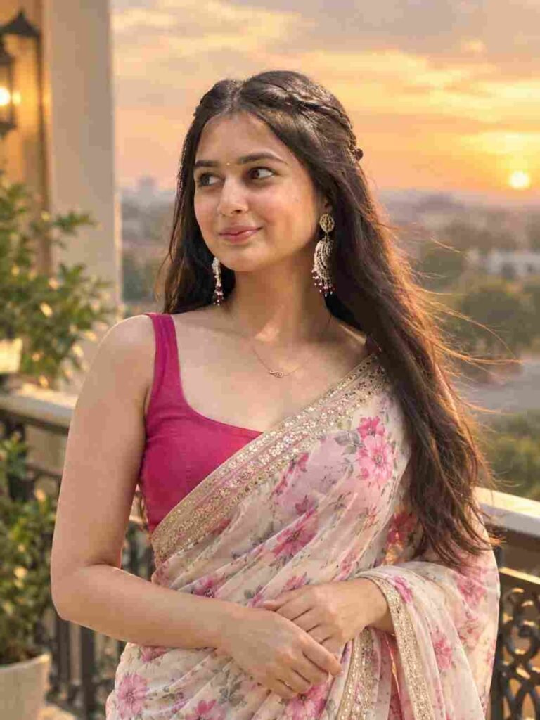 gemini tahir editz saree
