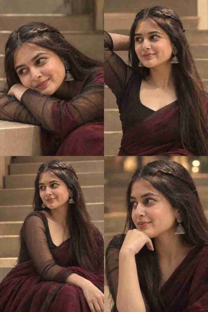 prompt seen girl saree ai photo editing