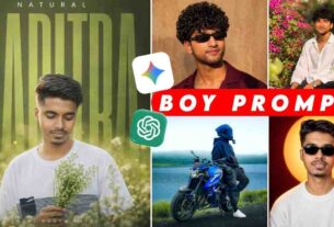 Prompt for gemini ai boy style trending