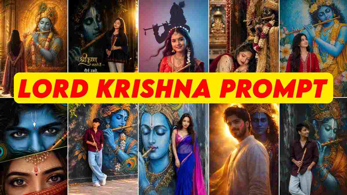 Radha Krishna AI Photo Editing Prompt
